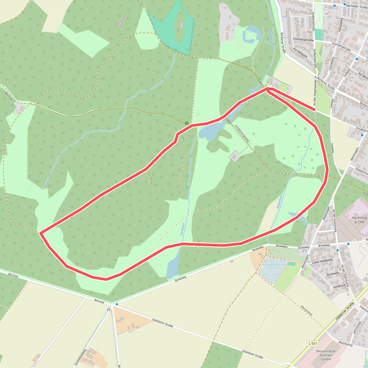 An der Ziegenweide Rundweg A4