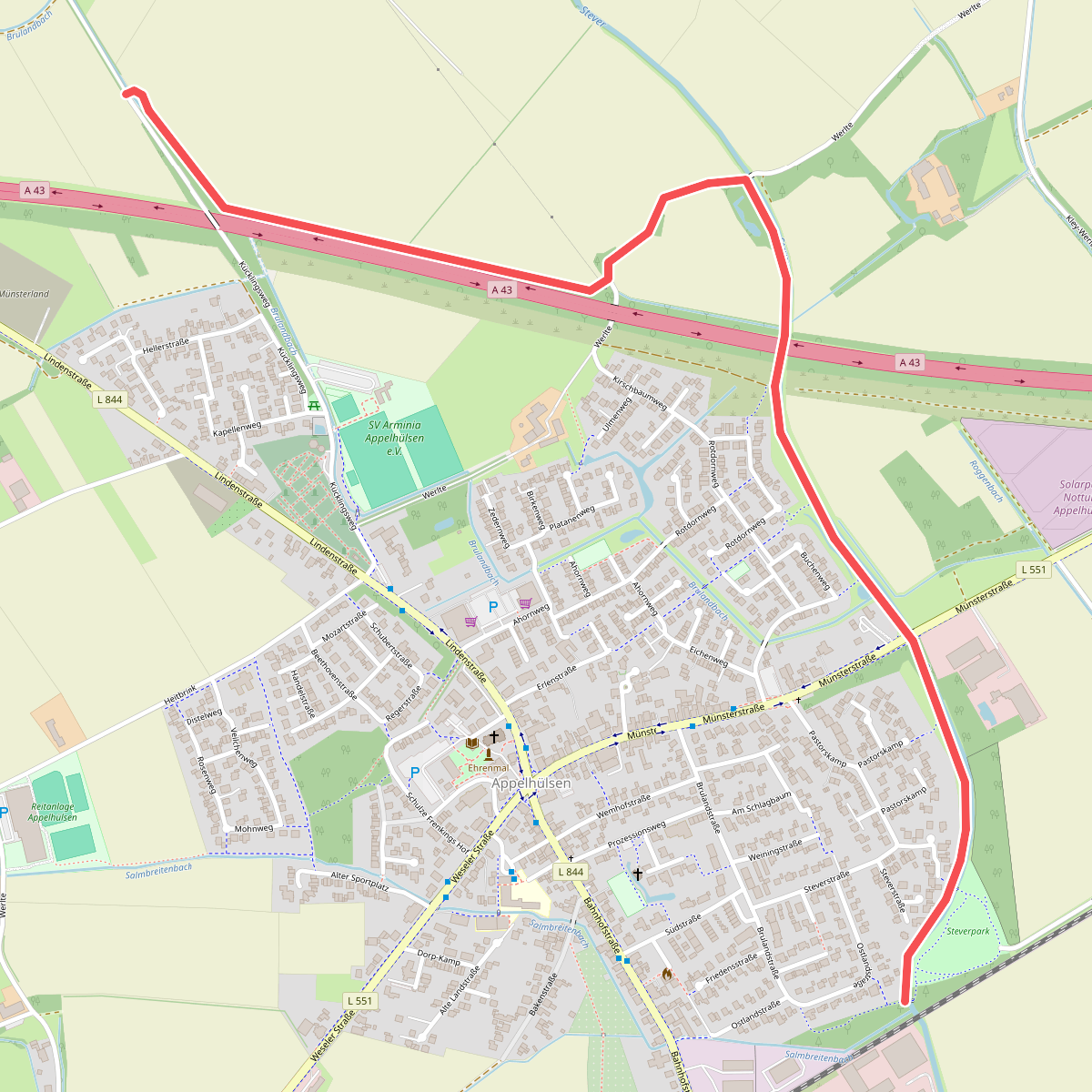 Appelhülsen Rundweg A1