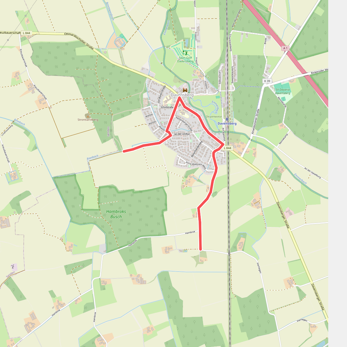 Davensberg Rundweg A5