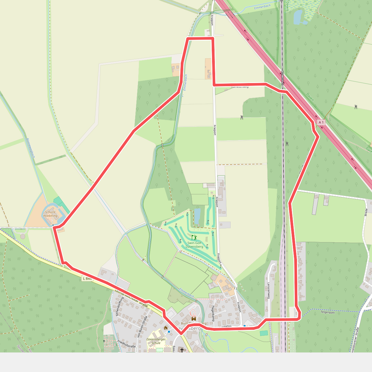 Davensberg Rundweg W1