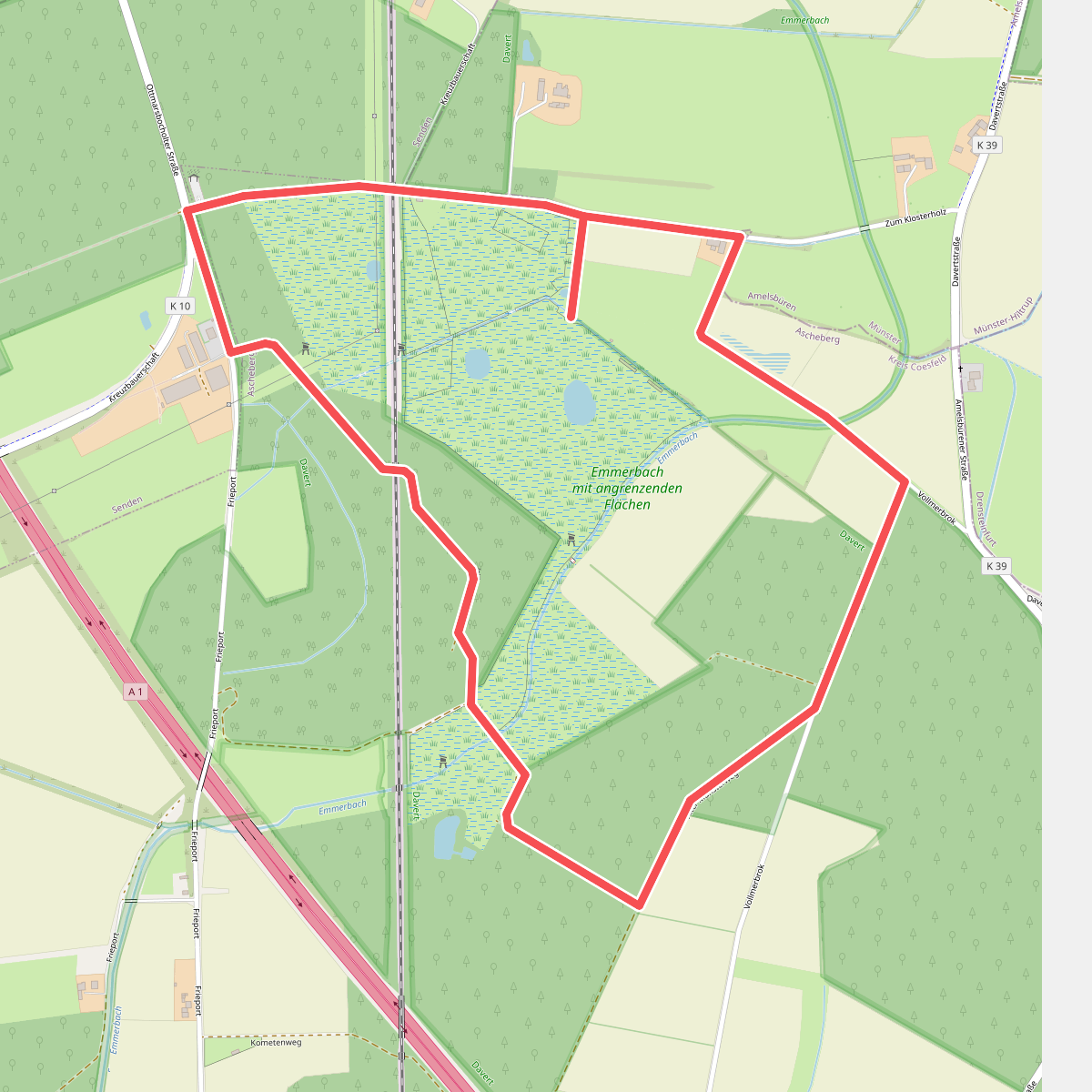 Naturlehrpfad Emmerbachaue