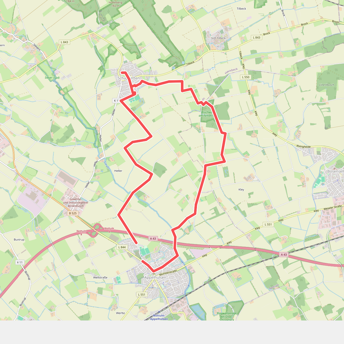 Schapdetten Rundweg S4