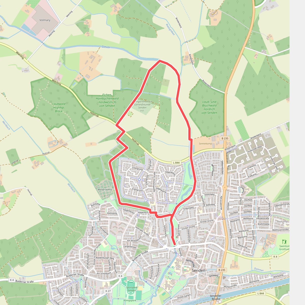 Sendener Rundweg A3