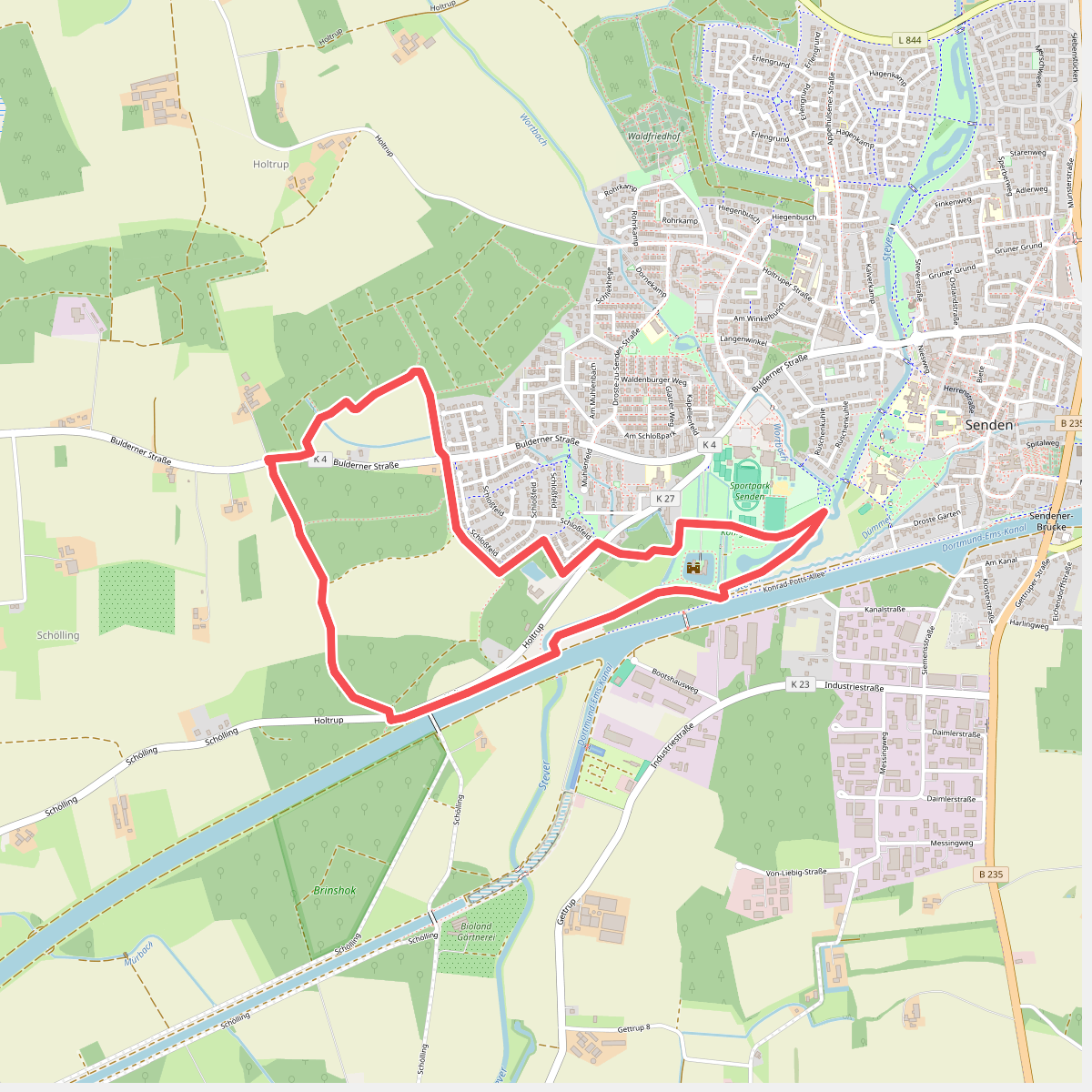 Senden Rundweg A1