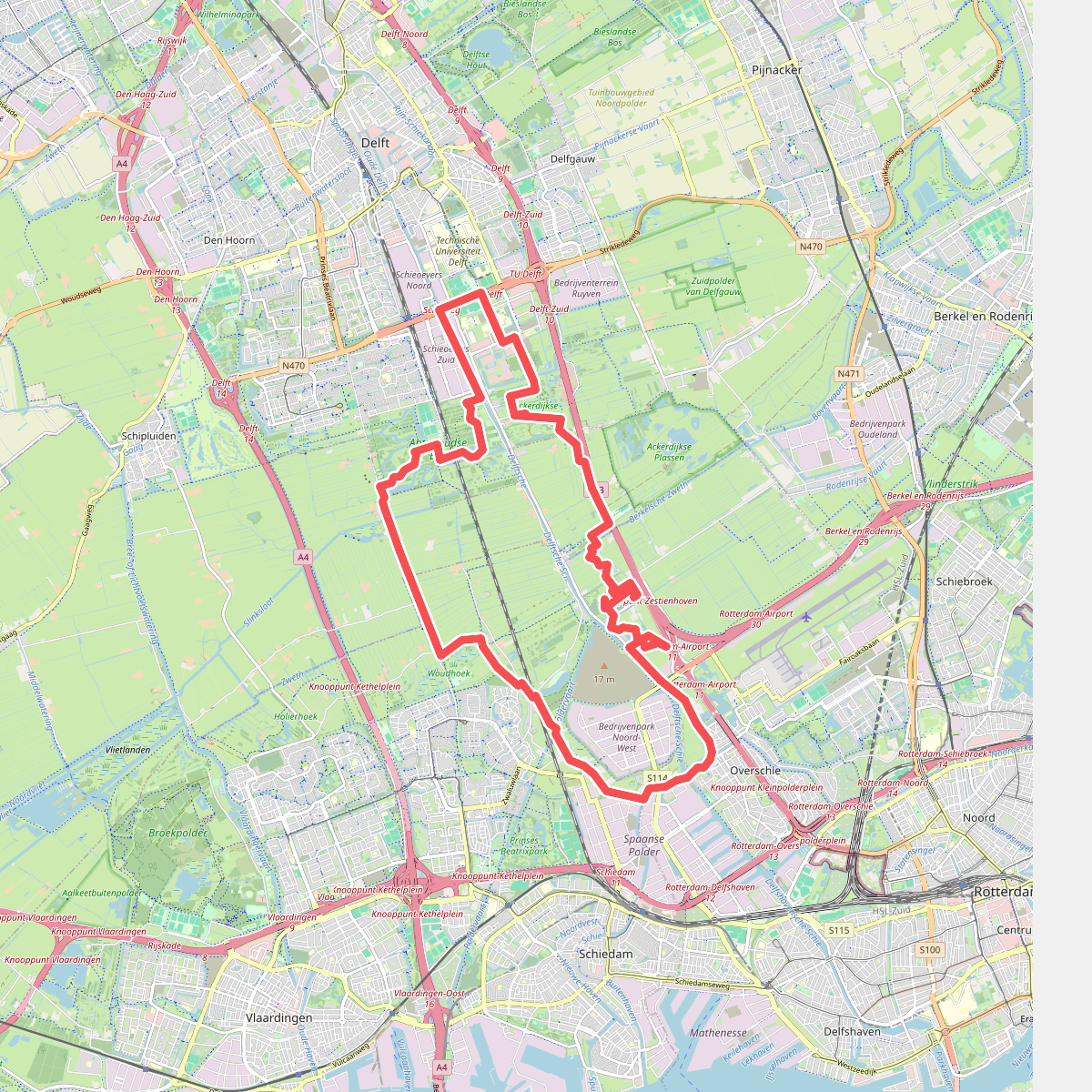 Lange historische polderwandeling tussen Rotterdam en Delft in het broedseizoen (15 mrt tot 15 juni)