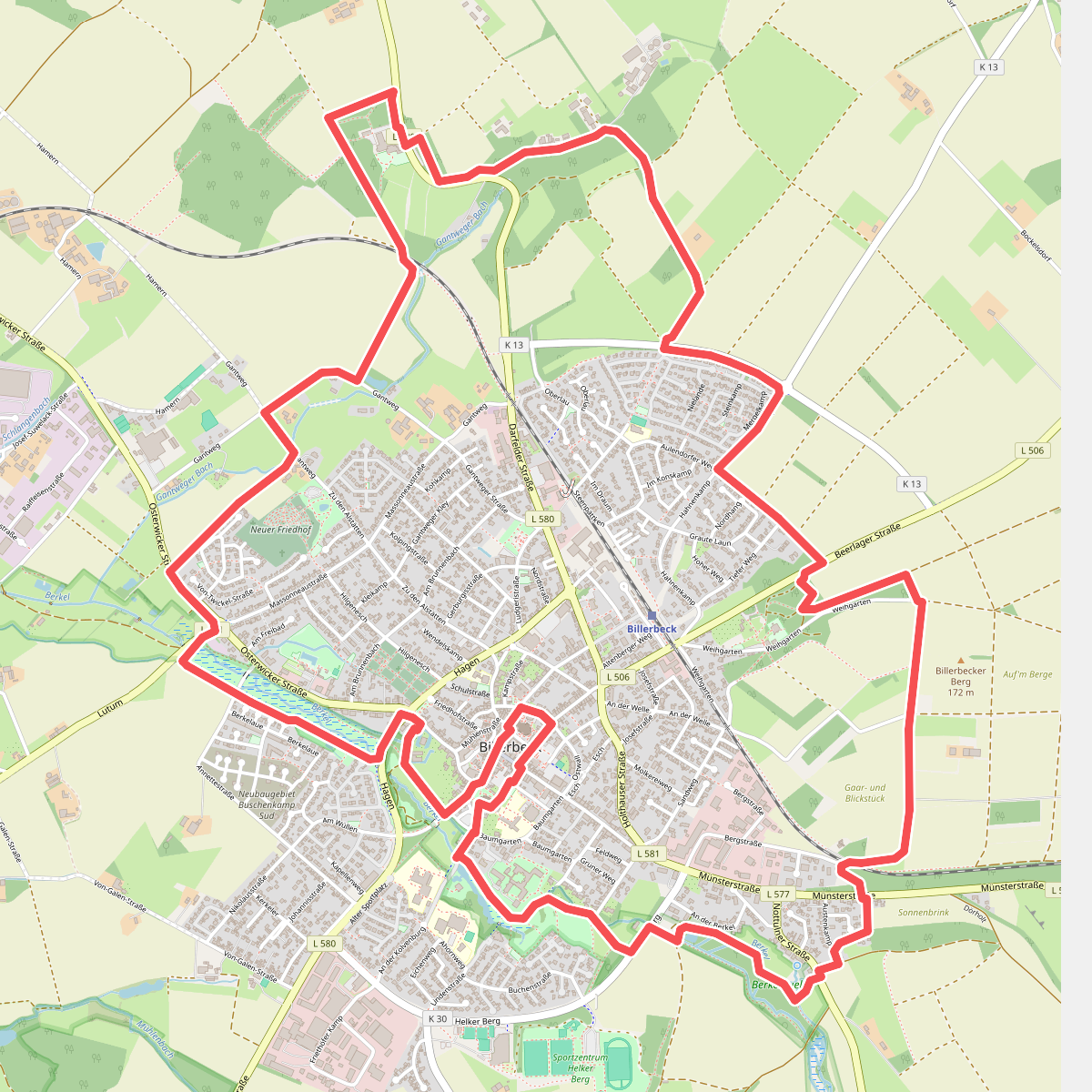 Billerbeck Rundweg B1