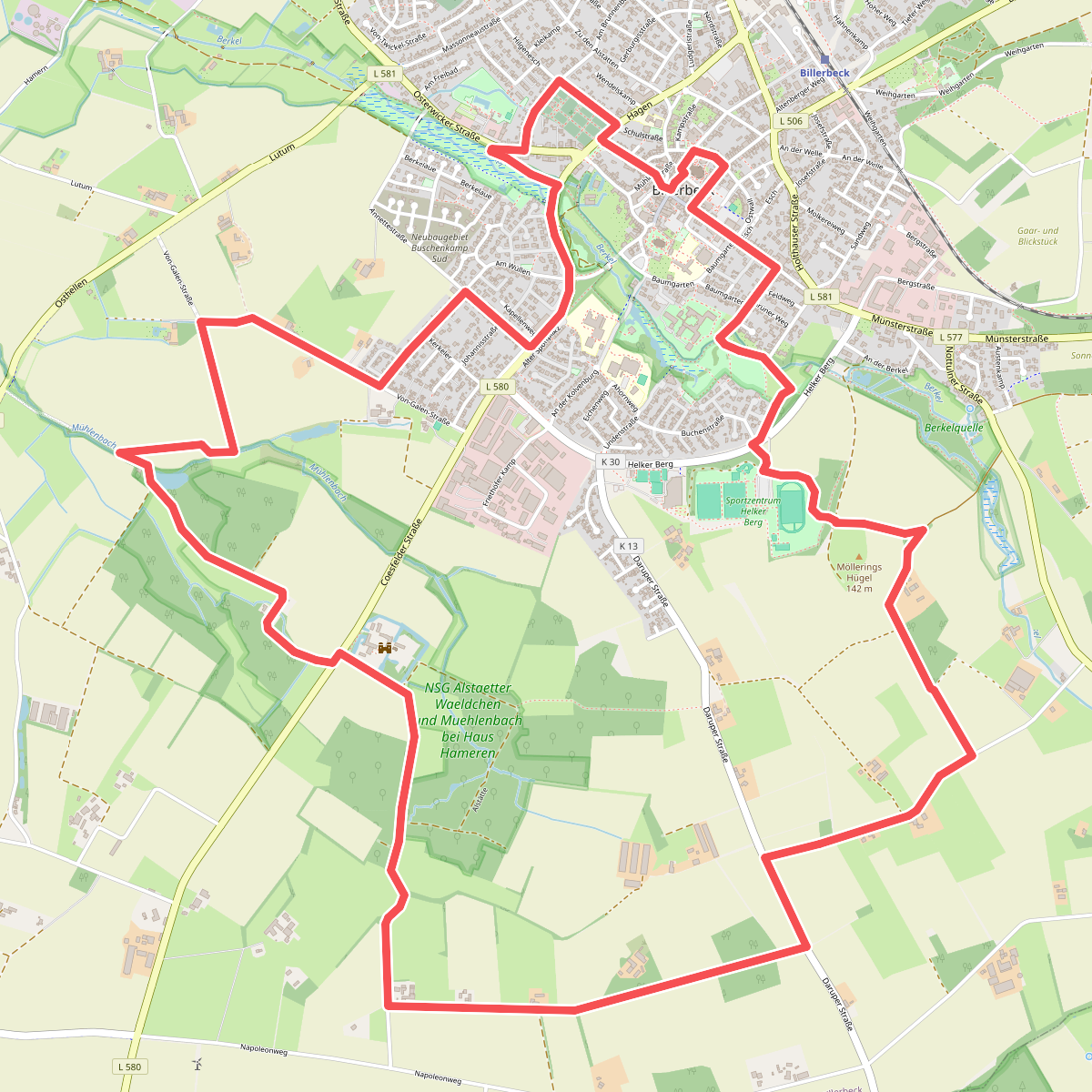 Billerbeck Rundweg B3