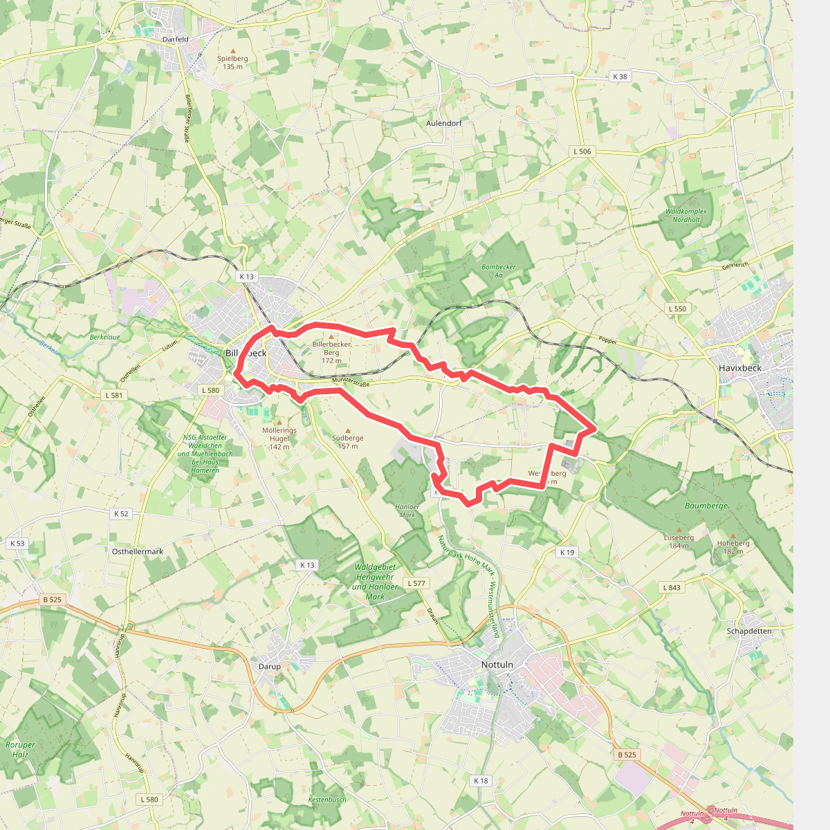 Billerbeck Rundweg B8
