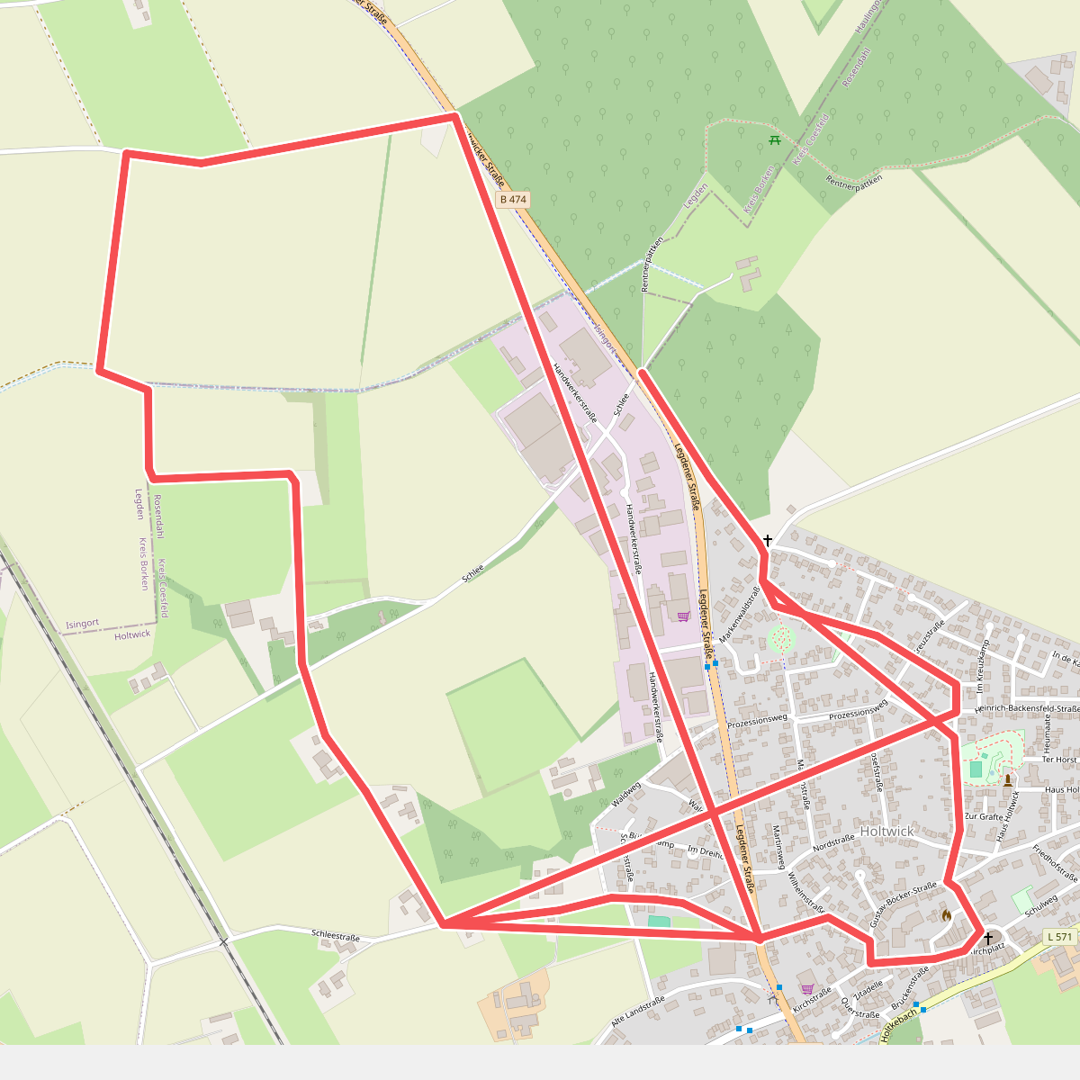 Holtwick Rundweg H1