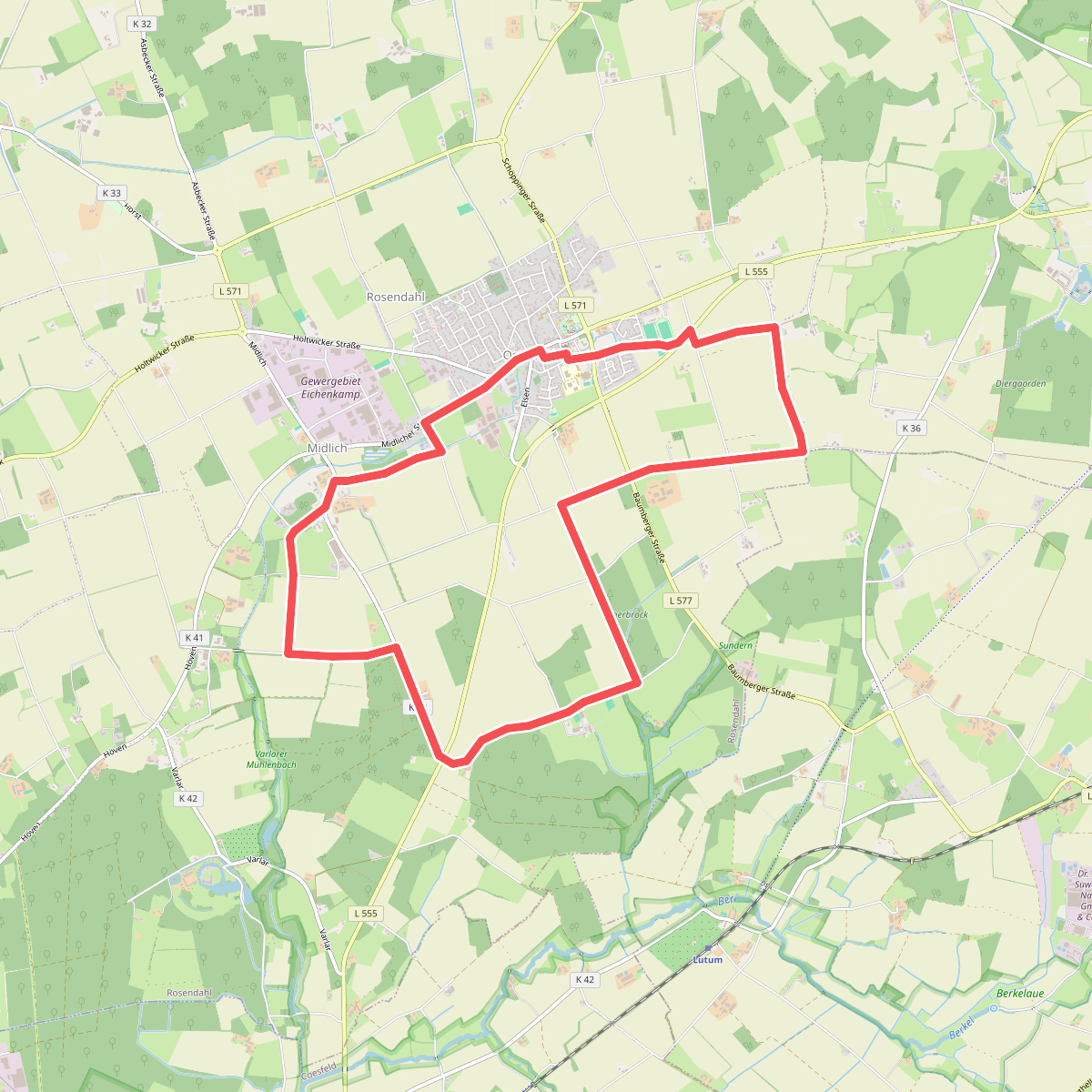 Osterwick Rundweg O1