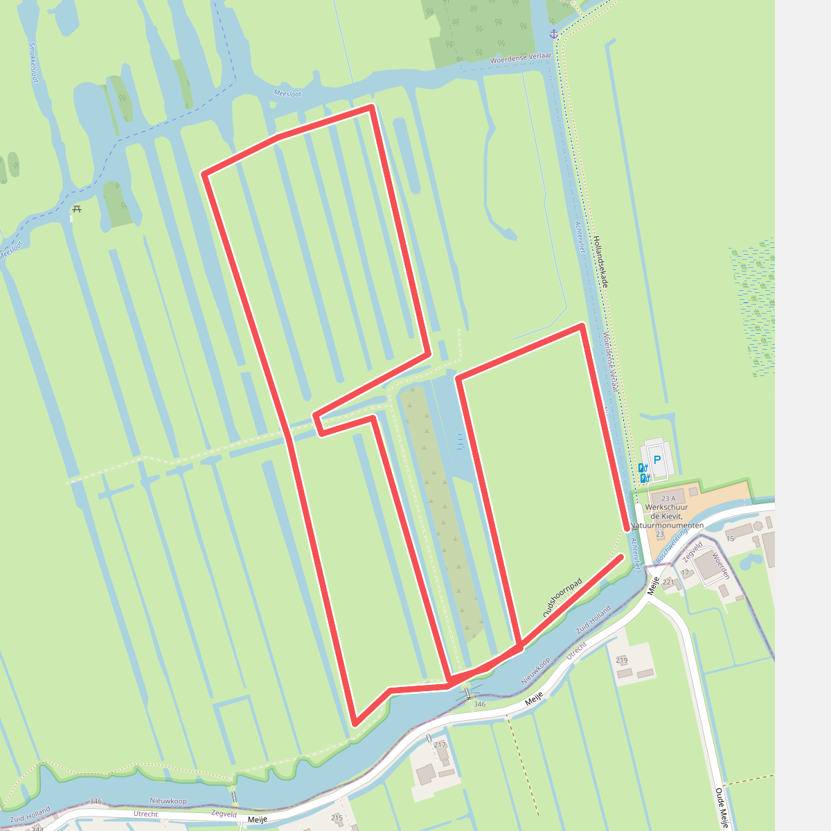 Het Oudshoornpad
