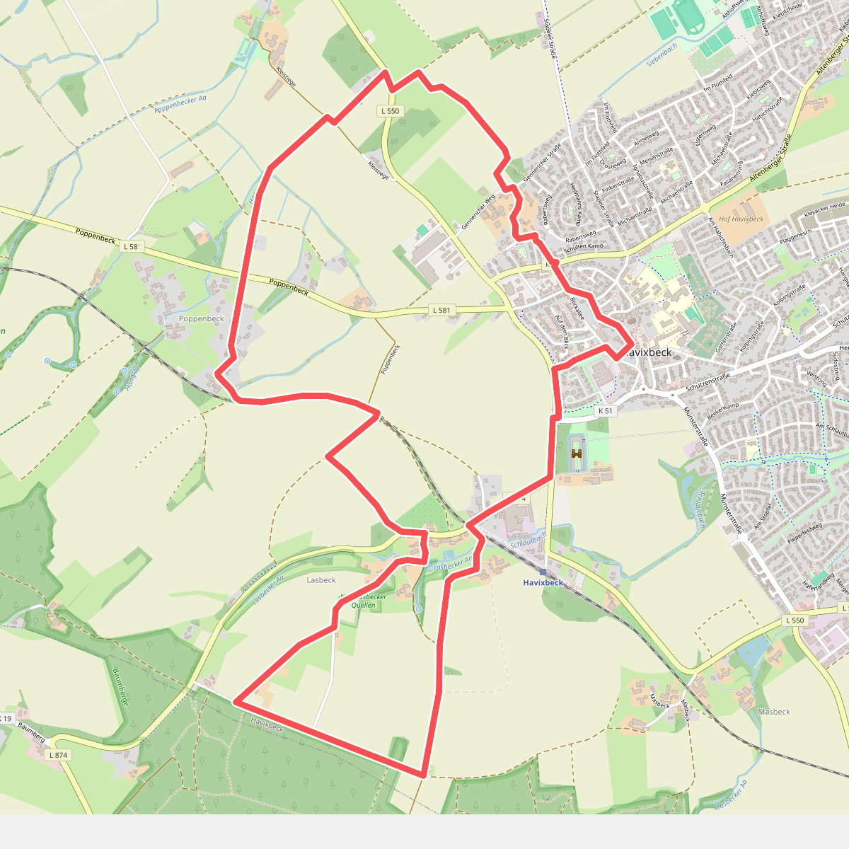 Havixbeck Rundweg H2