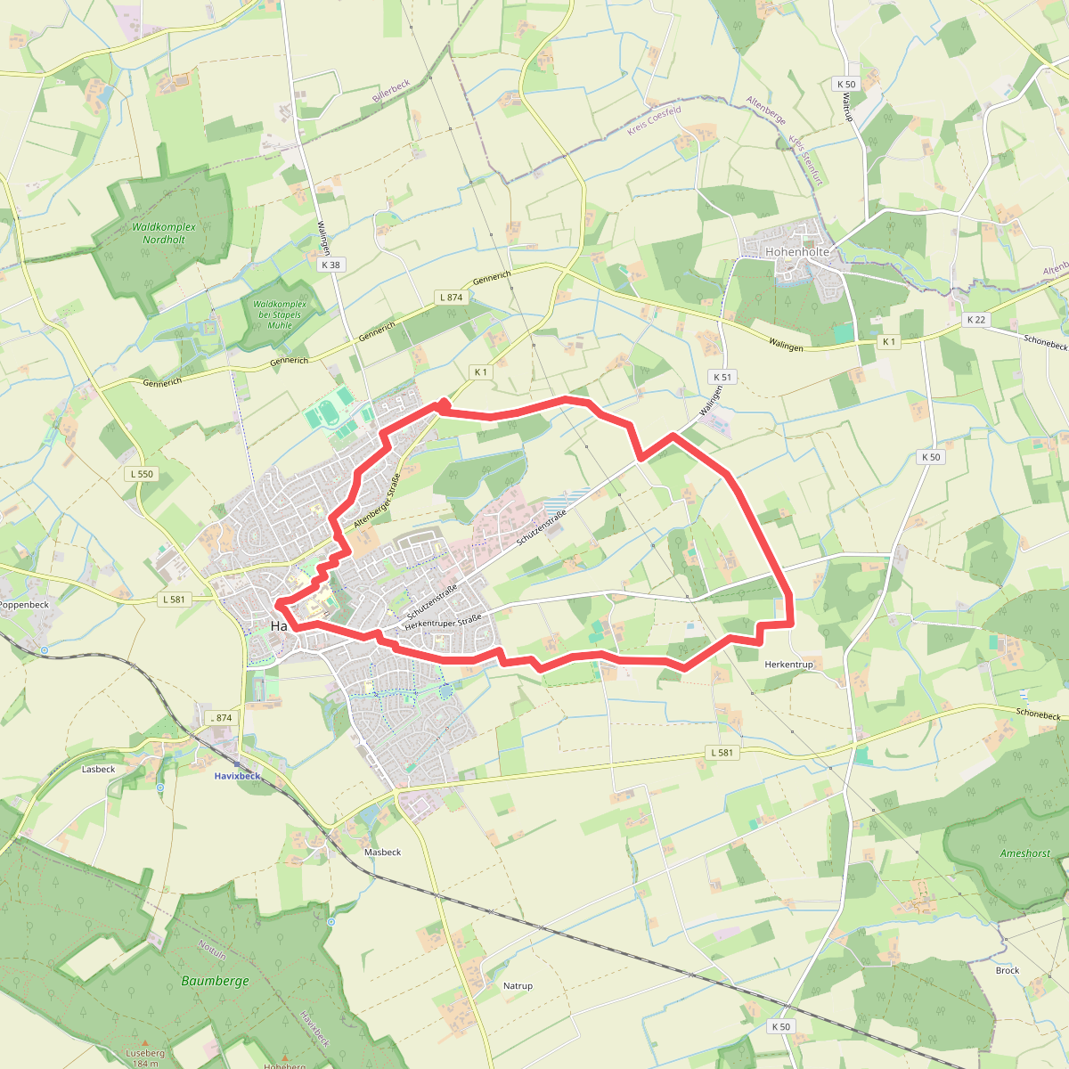 Havixbeck Rundweg H4