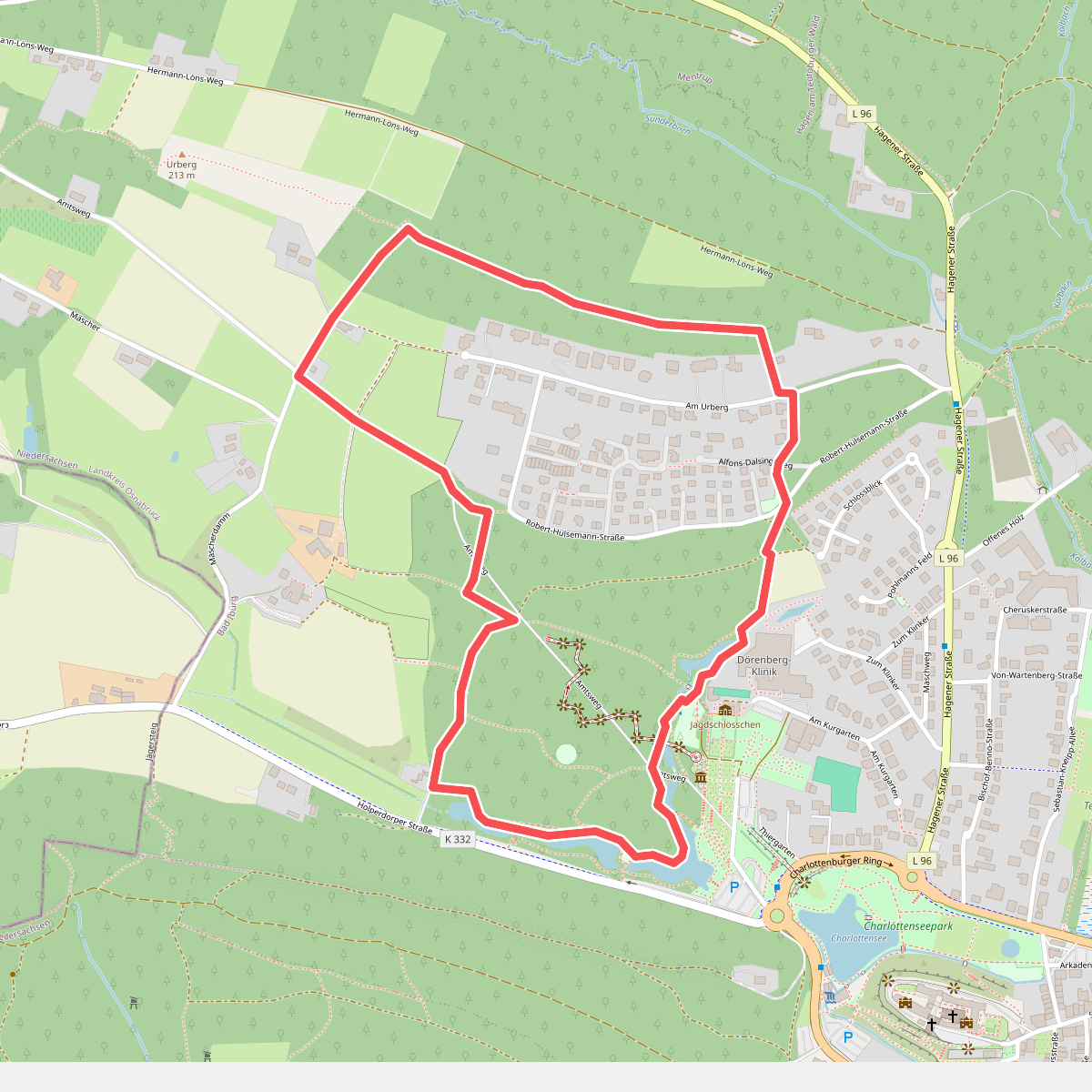 GesundheitsPfad Barfuß Wanderfit (rot/schwer)