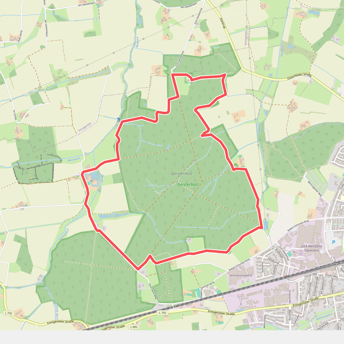 Großer Rundweg Geisterholz