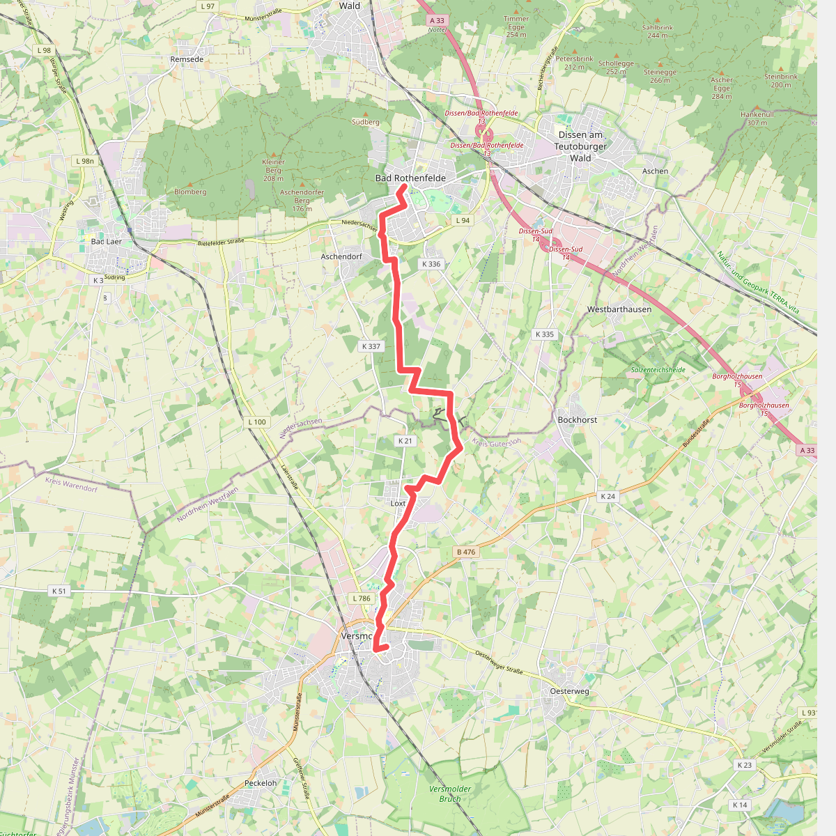 Bad Rothenfelder Weg