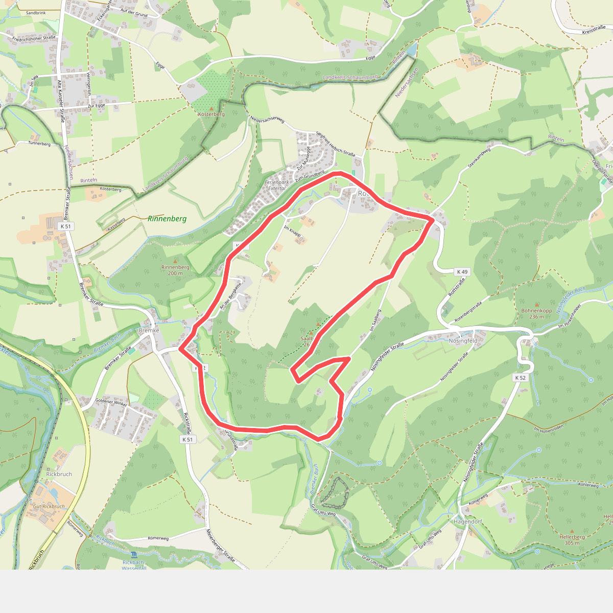 A1, Extertal/ Rott