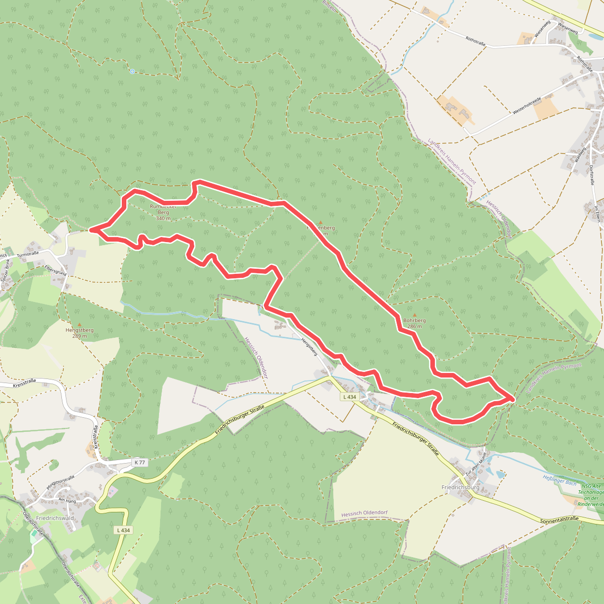 RI15 Schullandheim Route