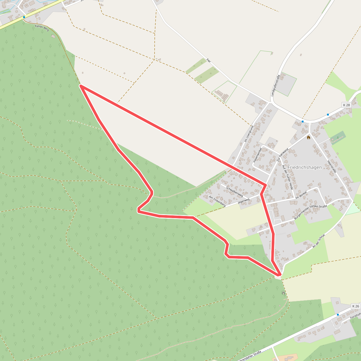 HO13 - Friedrichshagen-Route