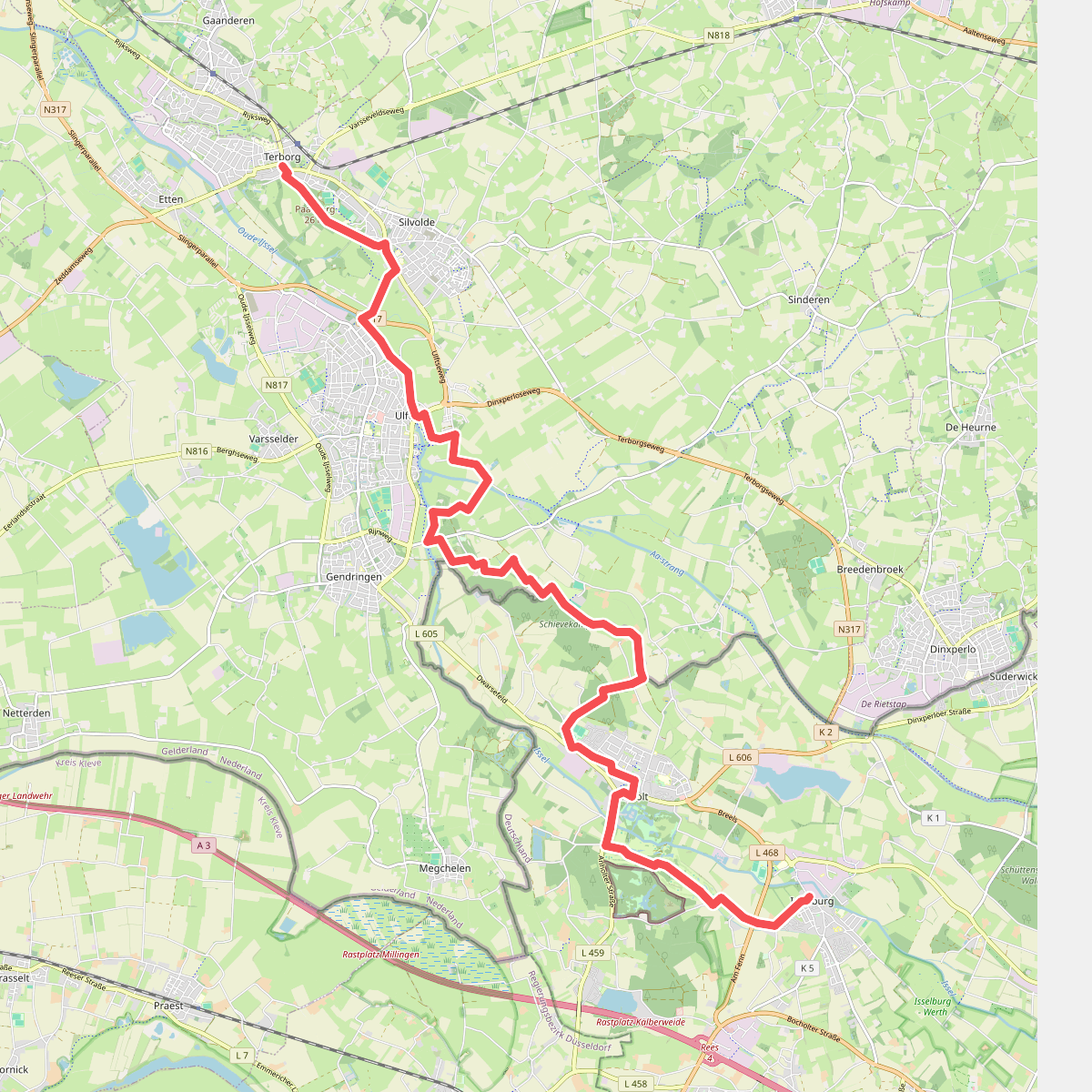 Isselburg - Terborg · Noaberpad etappe 20