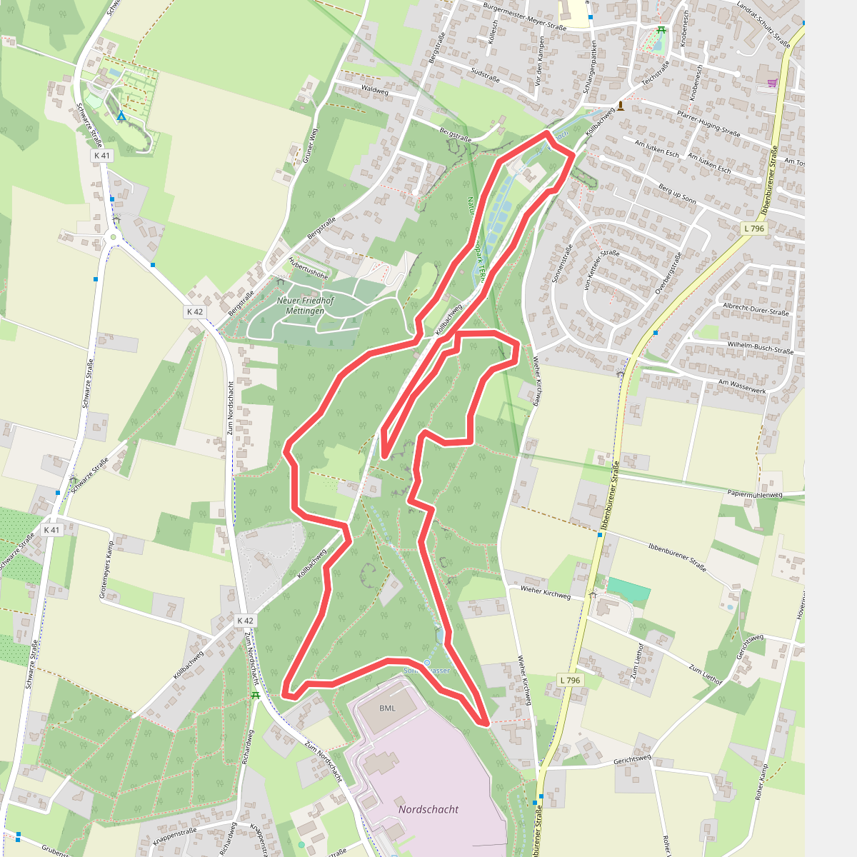 Teutoschleifchen Köllbachtal