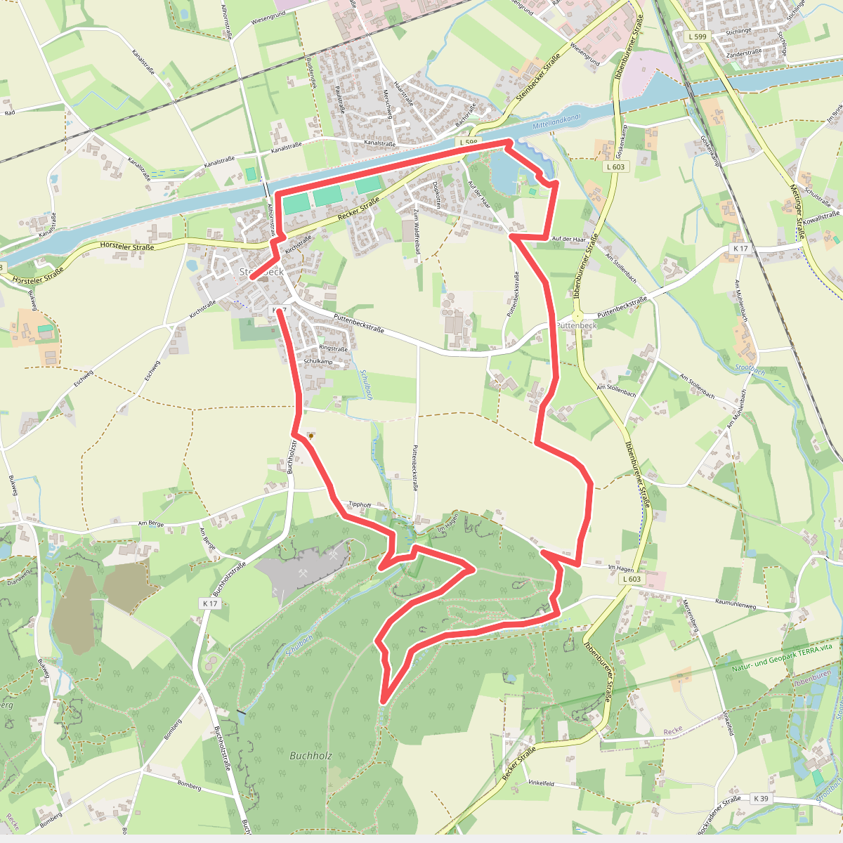 Teutoschleifchen Steinbecker Runde