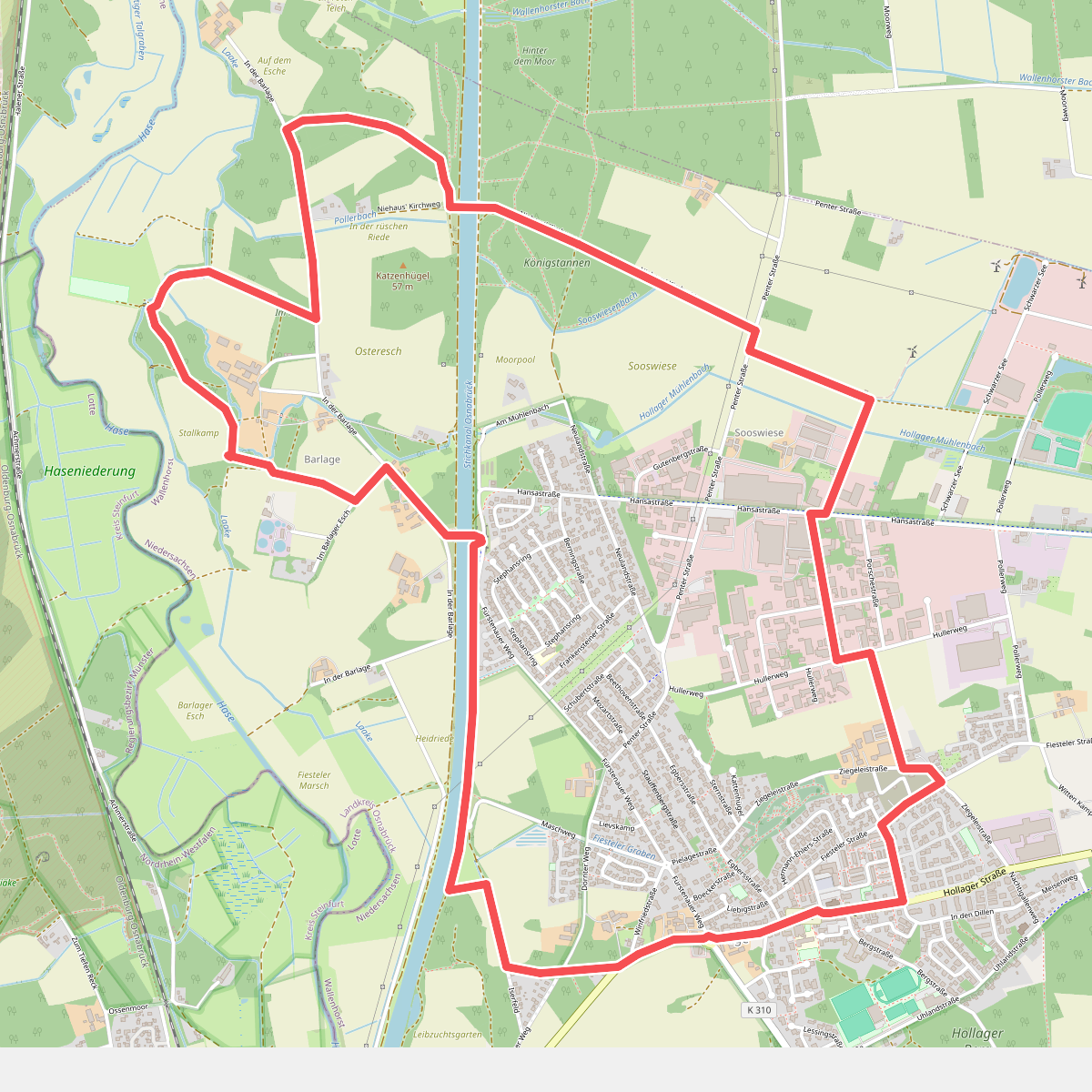 Hollager Rundwanderweg Nr.2