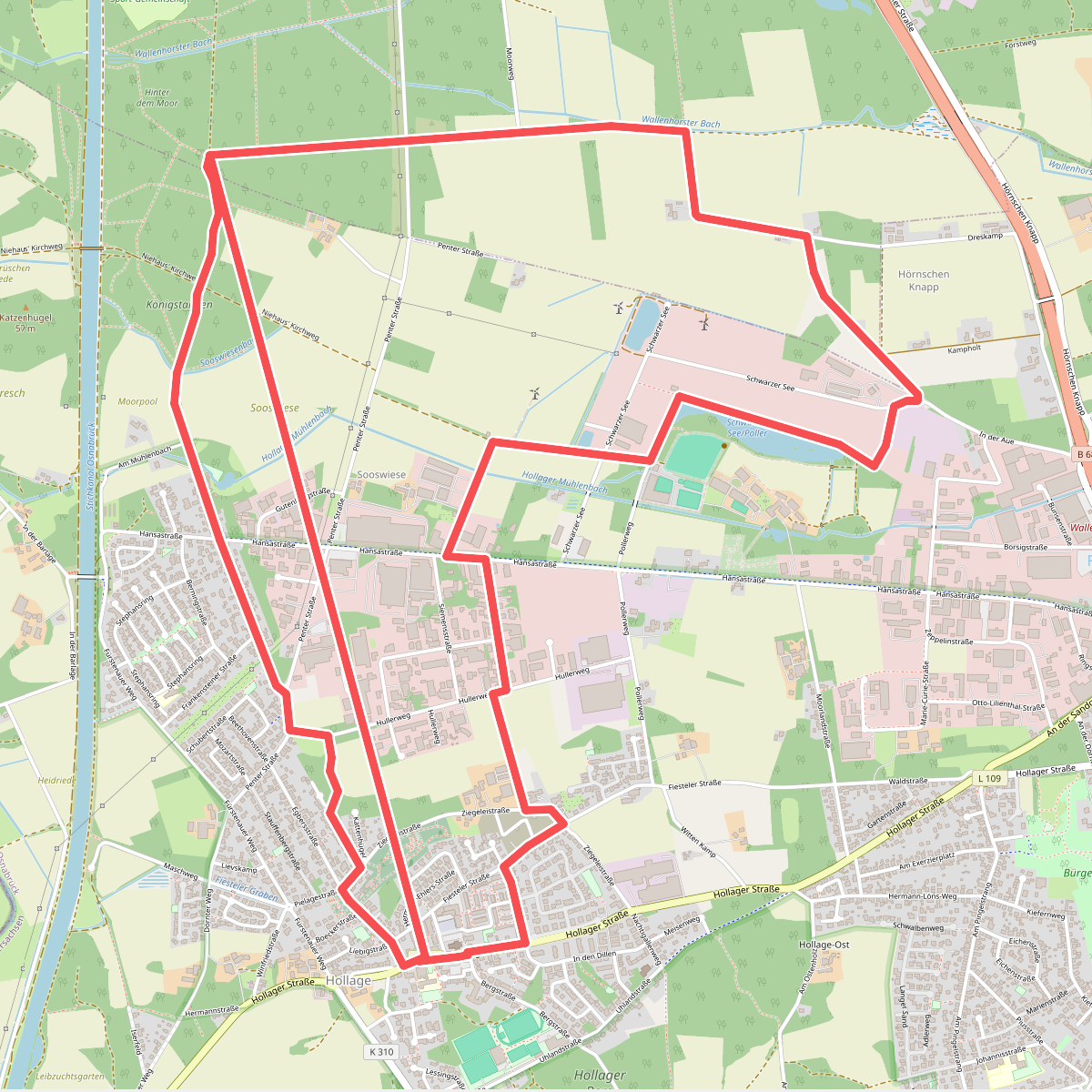Hollager Rundwanderweg Nr.3