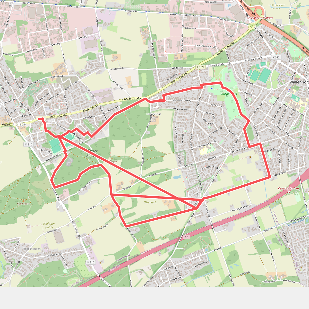 Hollager Rundwanderweg Nr.4