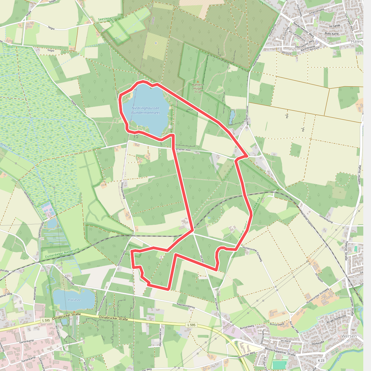 Teutoschleife Sloopsteener Seenrunde