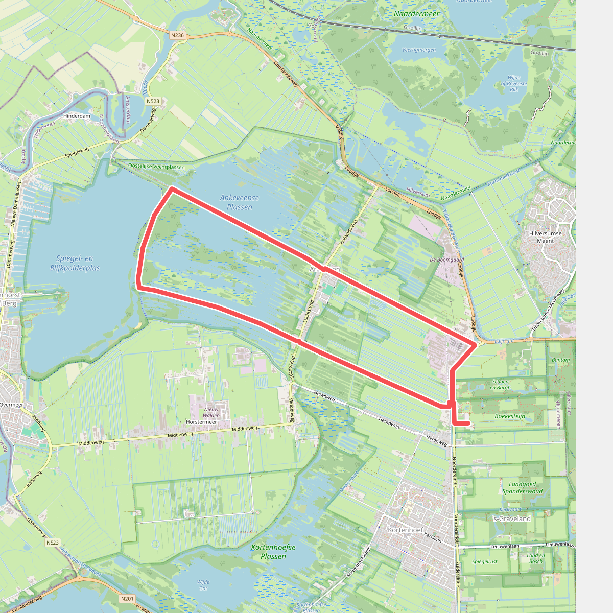 Hardlooproute Ankeveense Plassen