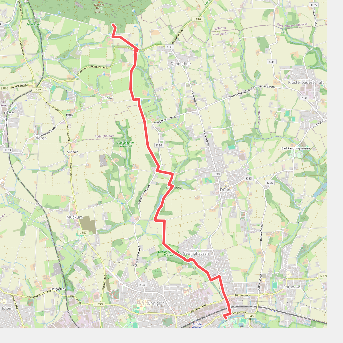 Wanderweg *