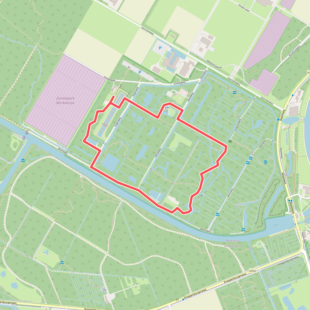 Nieuw in het Waterloopbos: Waterwerken AR-Route