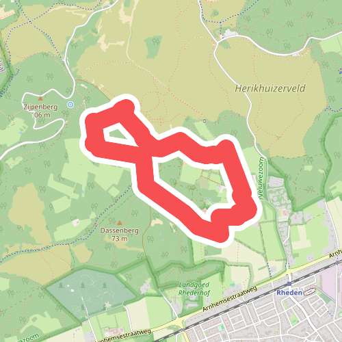 Wandelroute Herikhuizen Kraaijenberg Veluwezoom 