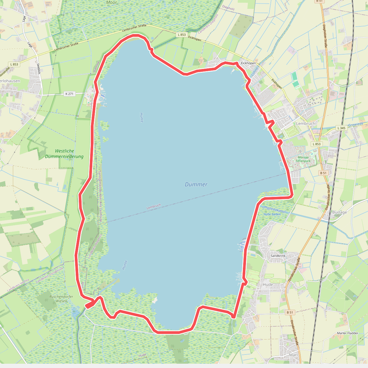 Dümmer-Rundweg
