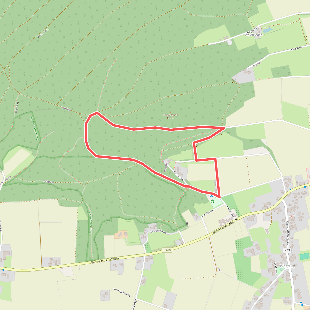 Orange Route - Stemweder Berg