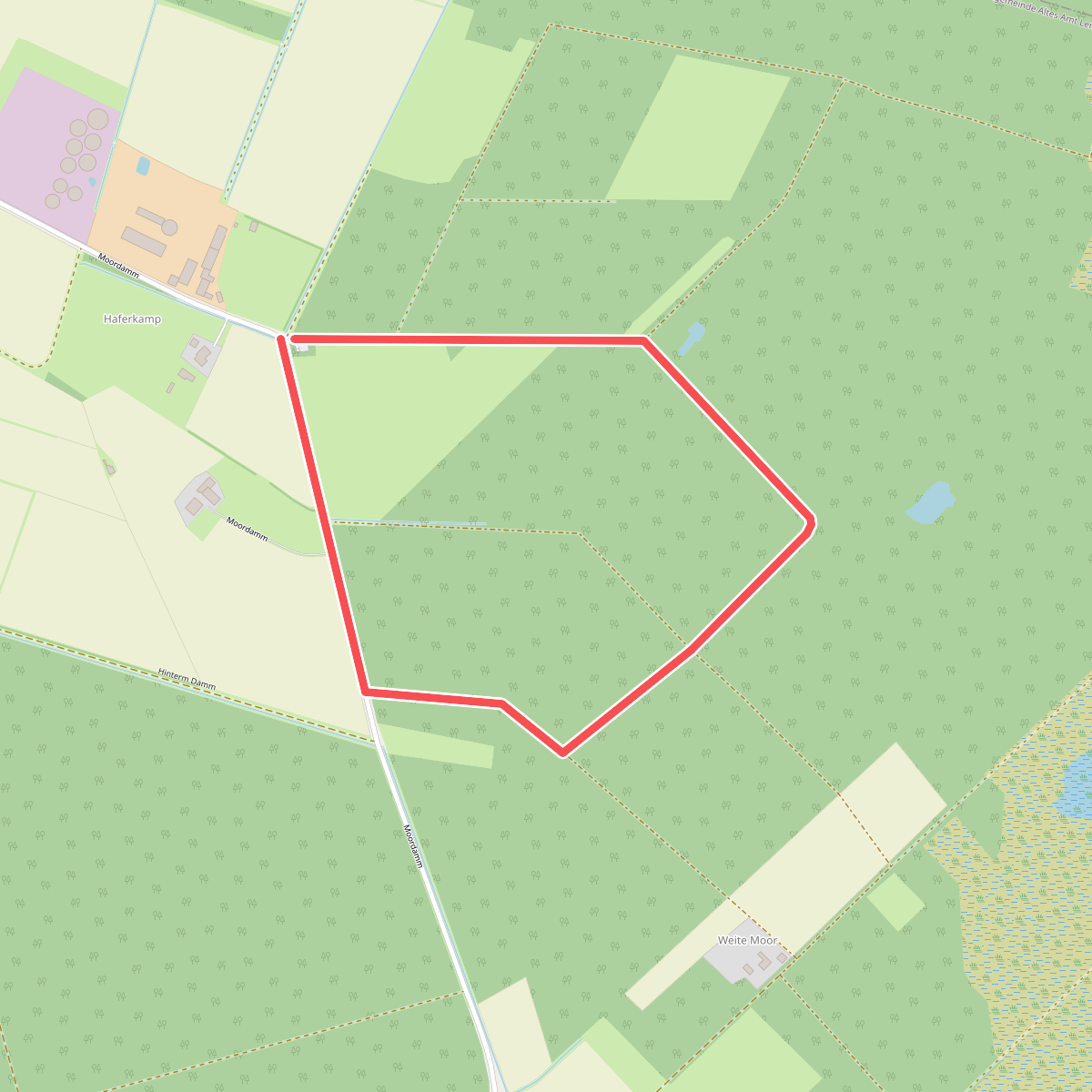 Rundwanderweg Oppenweher Moor II