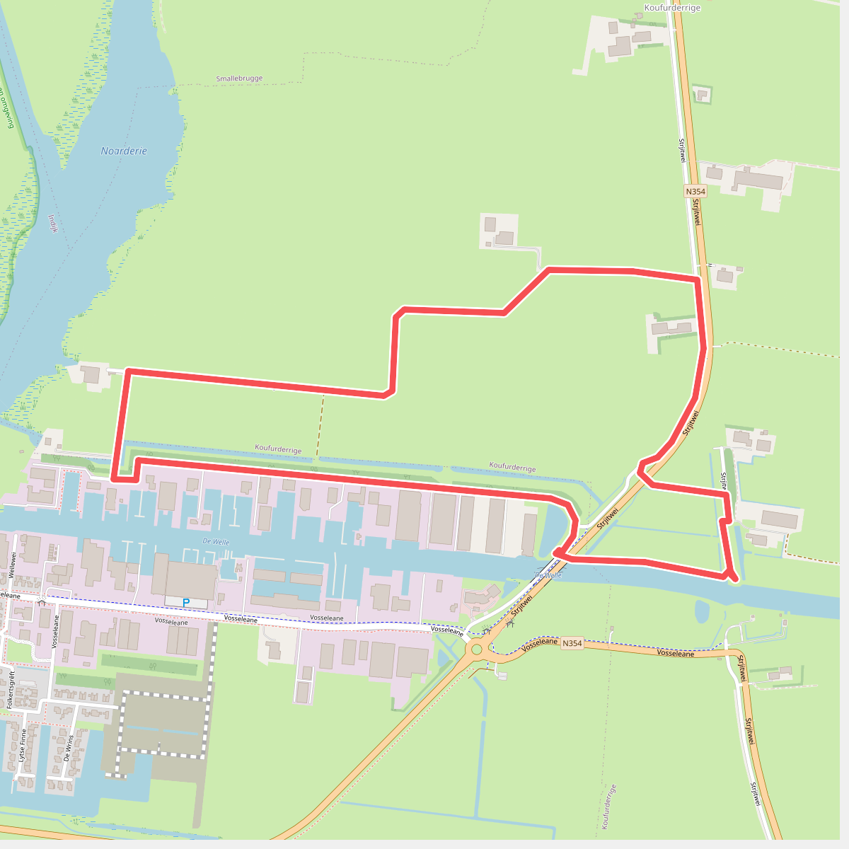 Útwaai-kuier Koufurderrige
