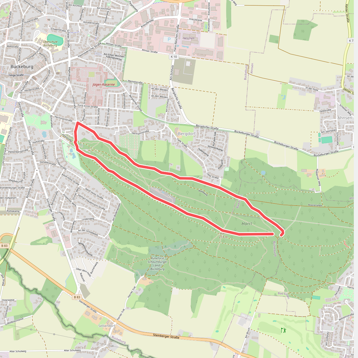 Rundwanderweg 4 im Harrl