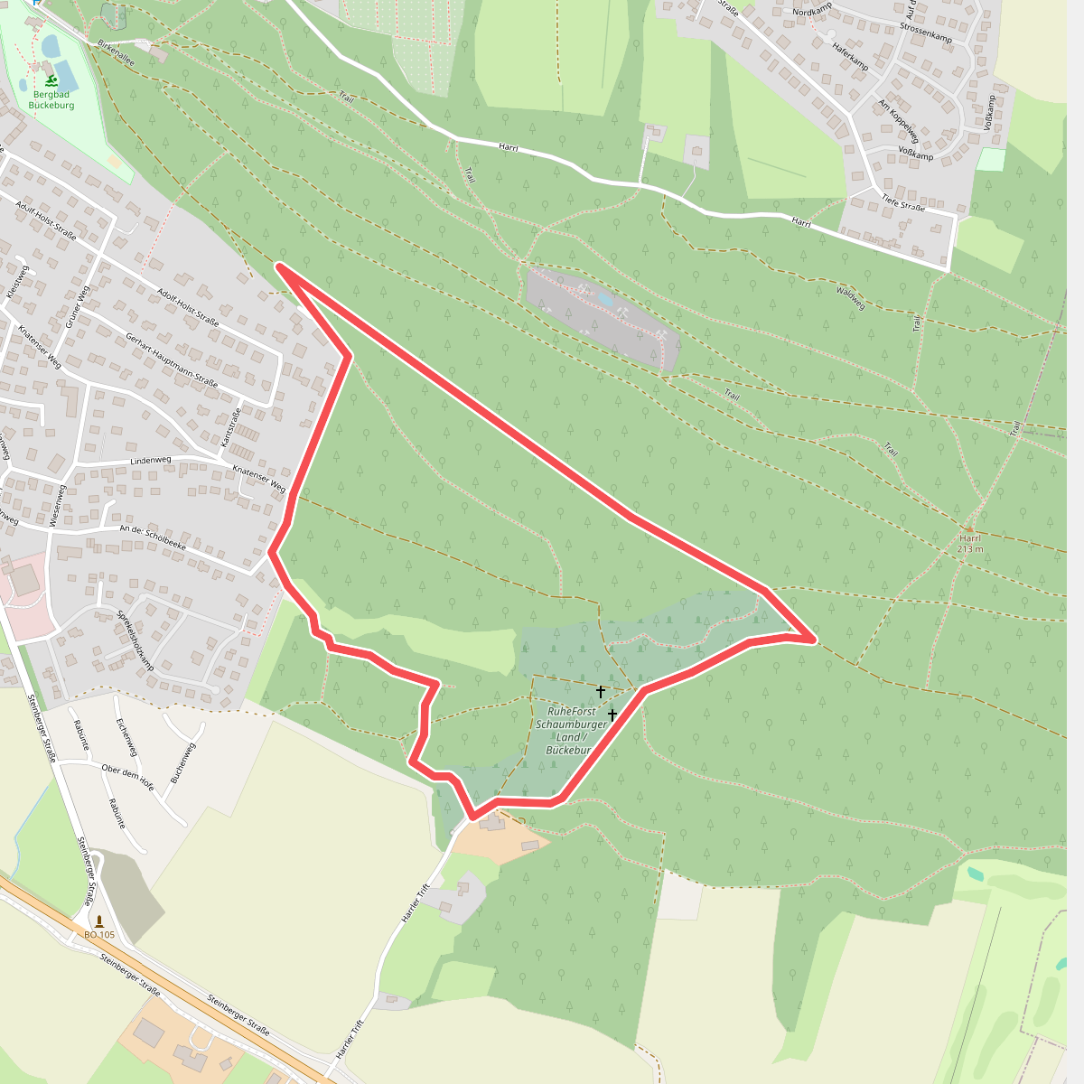 Rundwanderweg 6 im Harrl