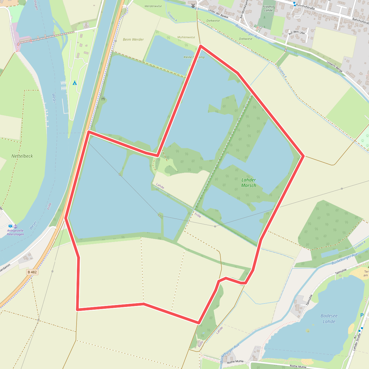 Rundweg Lahde
