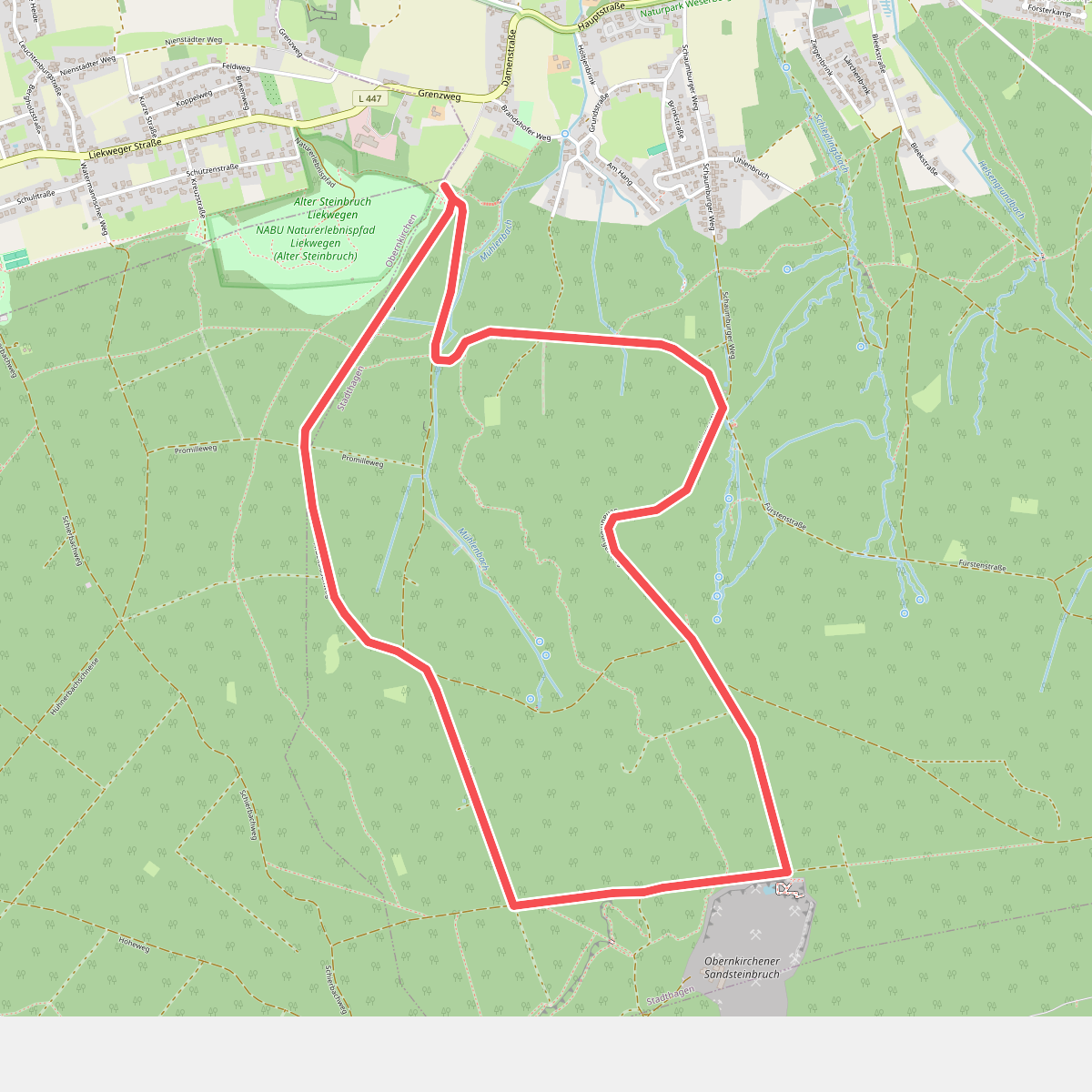 Fox Eichen-Rundweg