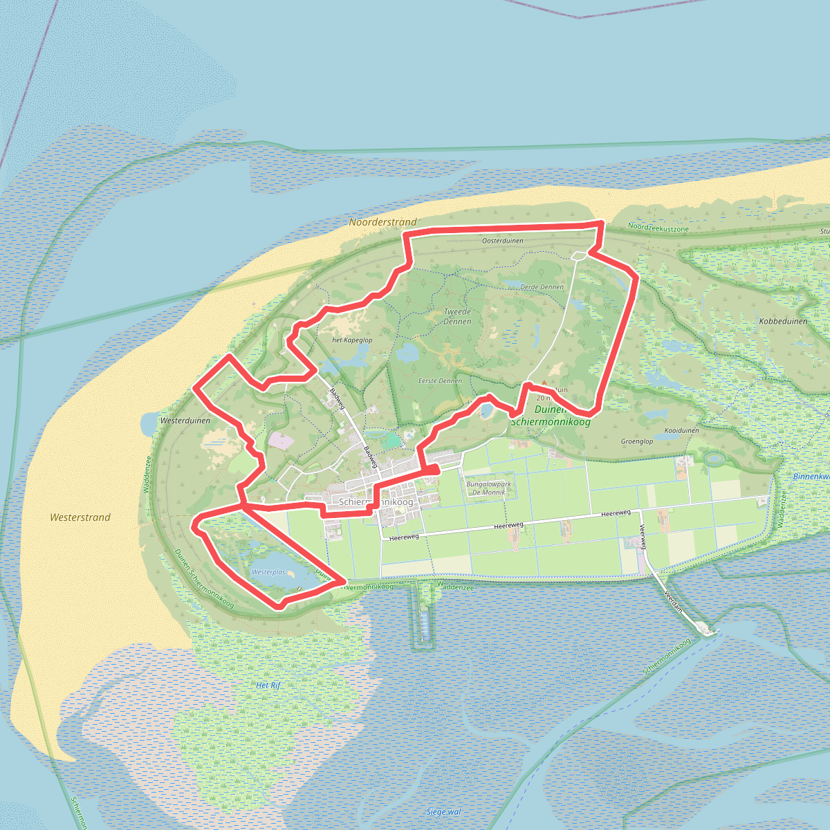 Schiermonnikoog | Bonifatius Kloosterpad: rondje 1