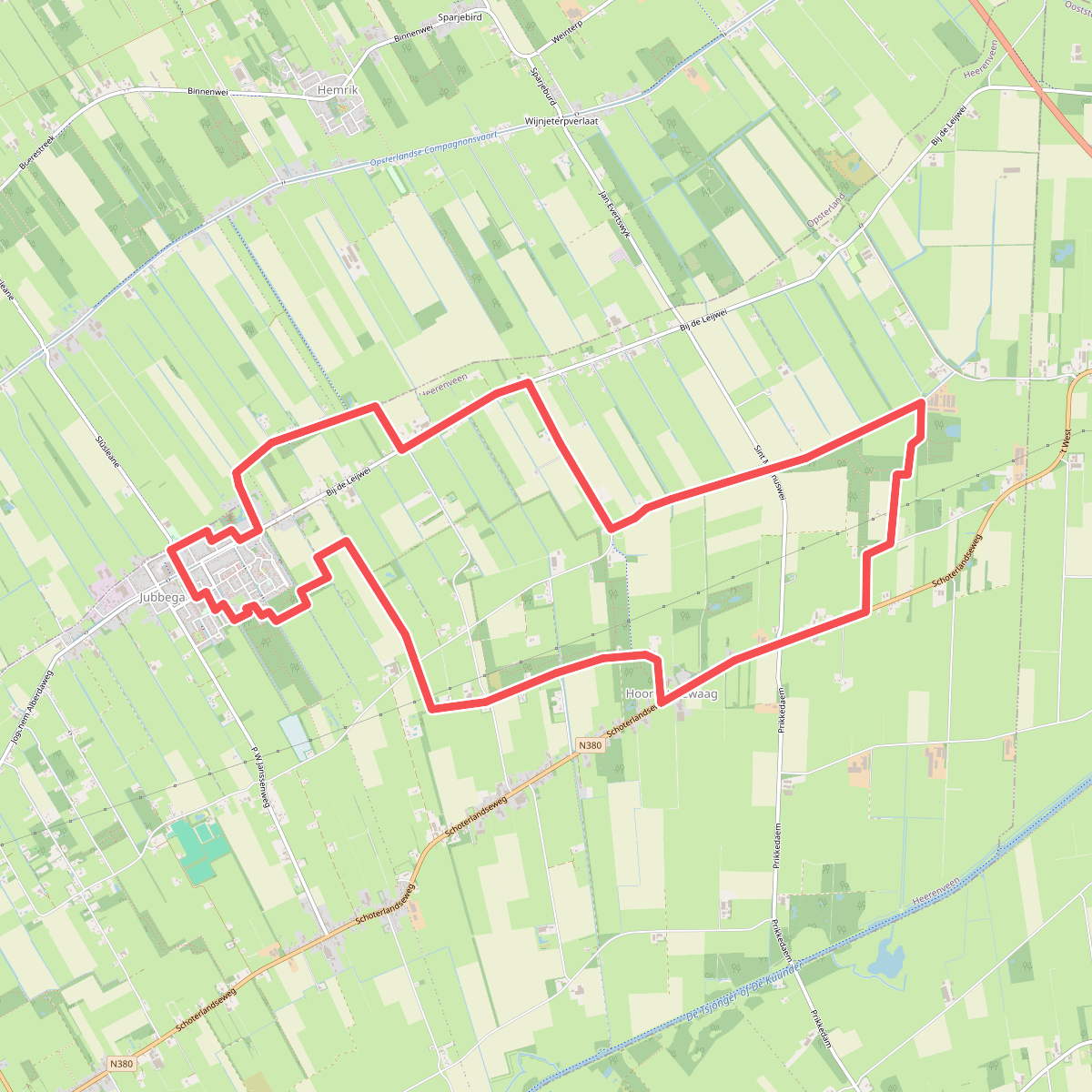 Rondwandeling Jubbega en Hoornsterzwaag