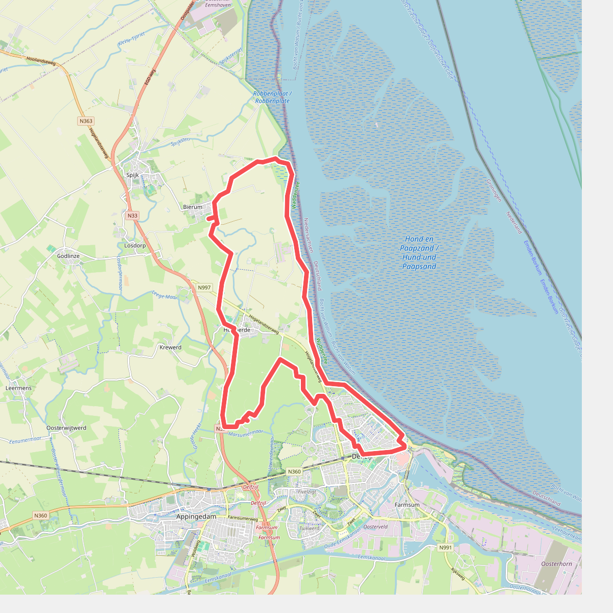 Dijk en wierde