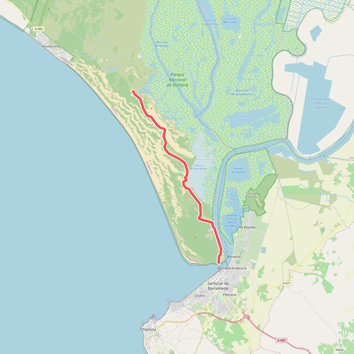 Vereda de San Lúcar de Barrameda