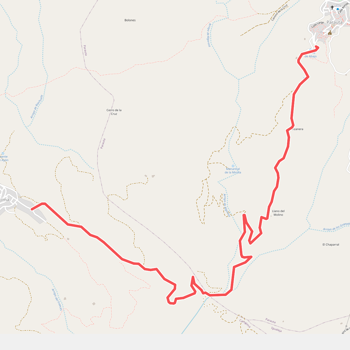 PR-A 222 Parauta - Cartajima