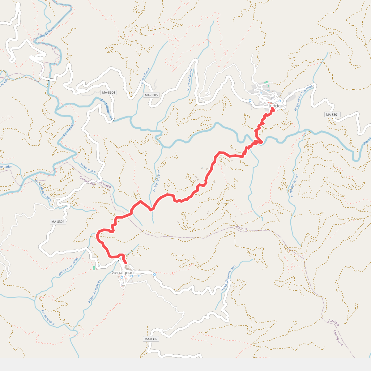 PR-A 241 Genalguacil - Jubrique