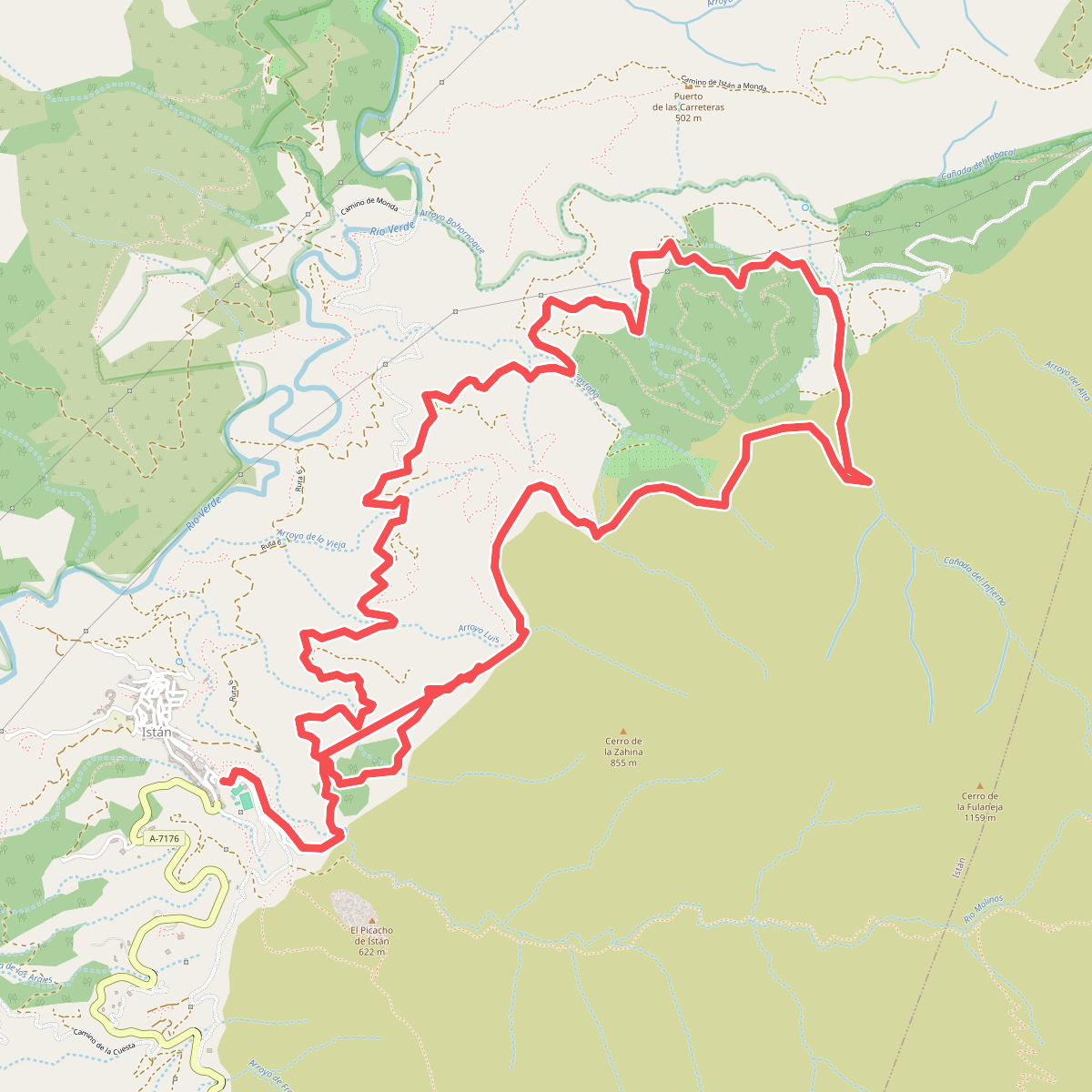 PR-A 136 Istán - Cañada del Infierno