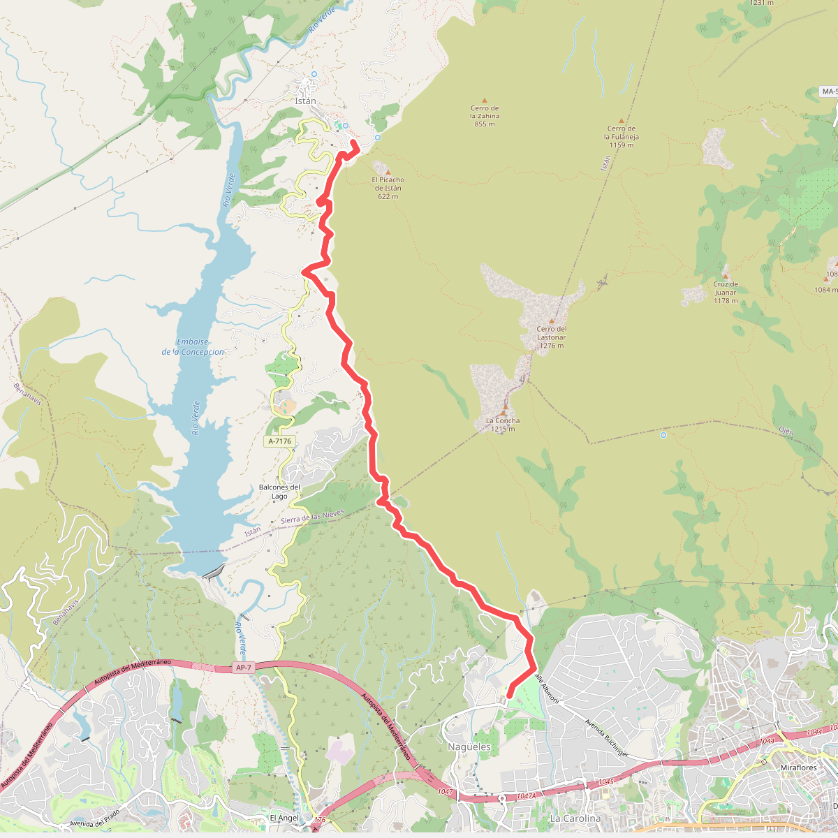 PR-A 140 Istán - Marbella